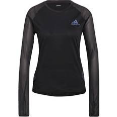 Adidas Parley Adizero Manga Larga Negro Mujer - Black