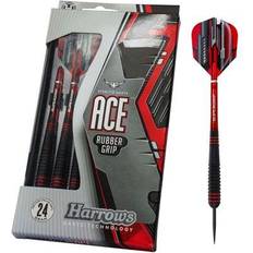 Legno Freccette Harrows Ace Rubber Coated Brass Darts 24g