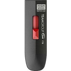 1 TB - USB-A Chiavette USB TeamGroup TEAM 1TB C212 Extreme Speed USB 3.2 Gen2 Flash Drive, Speed Up to 1000MB/s (TC21231TBB01)