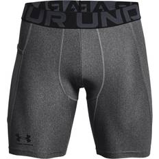 Grijs - Man Shorts Under Armour Compression Shorts - Carbon Heather