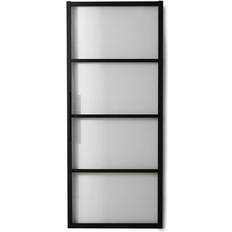 Modern Skydedøre Habo Square Skydedør Klart glas (100x213.3cm)