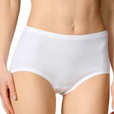 Classic Cotton 2:2 Midi Brief - White