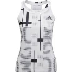 adidas Club Tennis Graphic Tank Top Women - White/Black