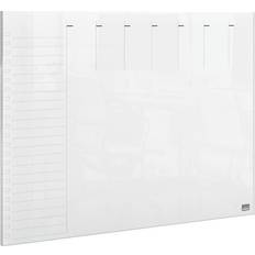 Transparant Whiteboards Nobo Acrylic Weekly Planner A4