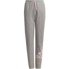 Essentials logo pant Adidas Essentials French Terry Joggers Kids - Medium Grey Heather/Clear Pink