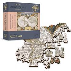 Puslespil Trefl Ancient World Map 1000 Pieces