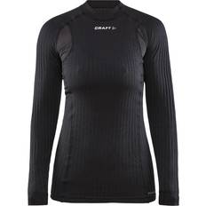 Ronde Hals Ondershirts Craft Active Extreme X Longsleeve Dames - Zwart