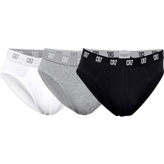 CR7 Basic Underwear Brief 3-pack -Black/Grey