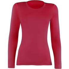 Rhino Sports Long Sleeve Baselayer Women - Red