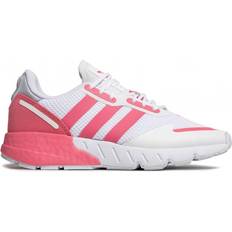 Adidas 1k boost Adidas Zx 1K Boost J Cloud White/Hazy Rose/Halo Silver Unisex