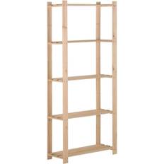 Furu hylla vidaXL Wooden Hylla