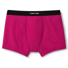 Herren - Rosa Unterhosen Tom Ford Cotton Boxer Brief - Fuchsia