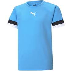 XXL T-shirts Puma TeamRISE Jersey Kids - Blue/Black/White