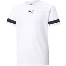 Puma Mixte Enfant TeamRISE Jersey Jr - Blanc