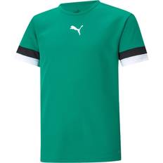 Puma teamRISE Jersey Jr - Pepper Green/Black/White