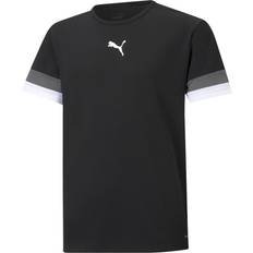 Puma Maglia da calcio teamRISE Youth Black Smoked Pearl White Gray