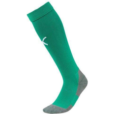 Abbigliamento Puma Team Liga Socks Core Calzettoni da Calcio, Verde Pepper Green/White