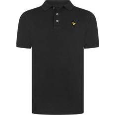 Svarte Pikéskjorter Lyle & Scott Kid's Classic Polo Shirt - True Black (LSC0145572)