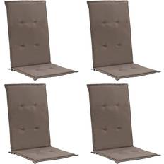 4.0 cm Stolehynder vidaXL - Stolehynde Grå, Beige (120x50cm)
