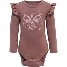 Hummel Mädchen Bodys Hummel Sparkle Body L/S - Rose Taupe (212714-4093)