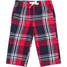 Larkwood Baby Tartan Trousers - Red/Navy Check