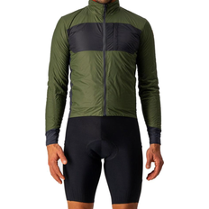 Castelli Unlimited Puffy Jacket Men - Light Military Green/Dark Gray