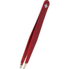 Red Tweezers Rubis Tweezer Classic Slanted Swiss Cross