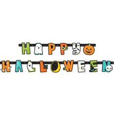 Oranssi Seppeleet Amscan 9907451 Halloween Friends Party Letter Banner Decoration 1.92 m