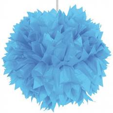 Pompon Folat Bigiemme Festone Fluffy Azzurro Piccolo