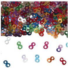 Serpentiinit ja Konfetit ale Folat Party Confetti Number 8 Multi colors