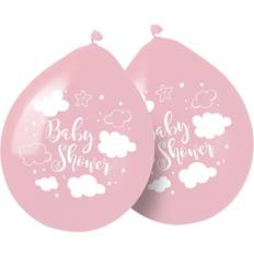 Babyshower Ballonnen Folat Ballonnen Babyshower Roze 8stk