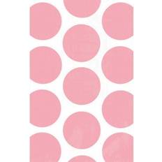 Amscan Lahjapussit Polka Dot Vaaleanpunainen 10-pakkaus