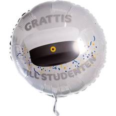 Student ballonger Vit Student Heliumballong