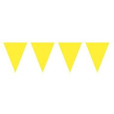 Globos Festartikler Globos Gul flag guirlande