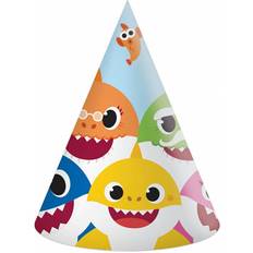 Paperi Juhlahatut Procos Baby Shark, Kalashattar 6-pack