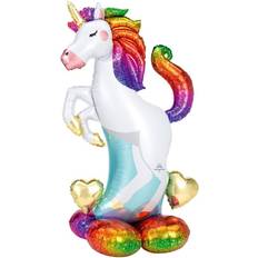 Amscan Ballon Aluminium Figurine Licorne 83x139cm Multicolore