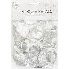 Hopea Konfetit Rosenblad Silver Metallic 144-pack