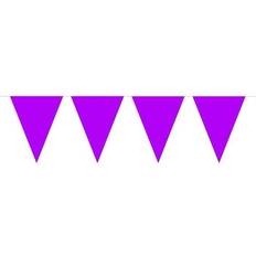 Globos Vimpel Flagguirlande Lilla