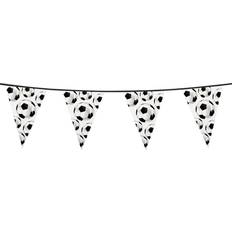 Boland Triangular Football Soccer Plastic Bunting 6m Long Childrens Boys Birthday Party Decoration