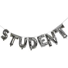 Student ballonger Hedlundgruppen Student Folieballonger Silver