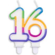 Multikant Globos Kagelys "16" Regnbue