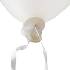 Globos Ballonbånd i hvid 100 stk