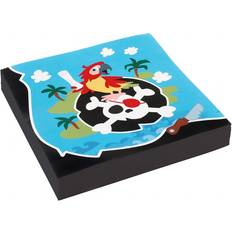 Amscan Pack de 20 Servilletas de Piratas de Papel 33x33 cm