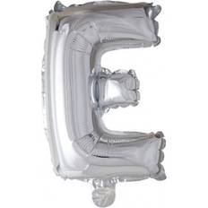 Globos Folie ballon BOGSTAVER SØLV, 41 cm E
