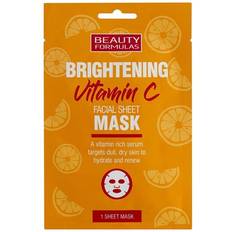 Vitamin c sheet mask Beauty Formulas Brightening Vitamin C Facial Sheet Mask 1 pcs