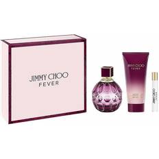 Jimmy Choo Dam Gåvoboxar Jimmy Choo Fever Gift Set EdP 100ml + EdP 7ml + Body Lotion 100ml