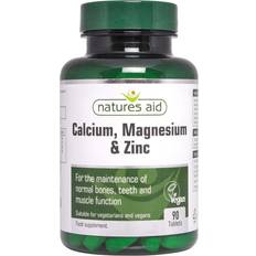 Natures Aid Calcium, Magnesium & Zinc 90 Tablets