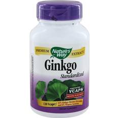 Gingko Nature's Way Standardized Gingko 120 Vegetarian Capsules