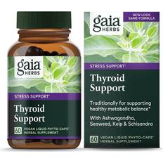 Gaia Herbs SystemSupport Thyroid Support 60 Liquid Capsules