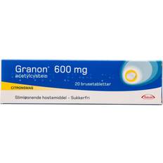 Granon 600mg Granon 600 mg 20 brusetabletter